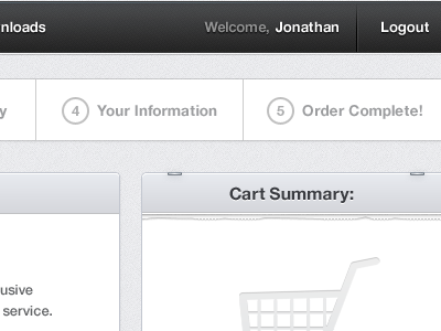 CeX Web Interface #01 admin buy cart clean interface light order silver ui web webdesign white