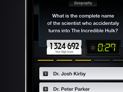 iPhone Trivia App (Game) #2