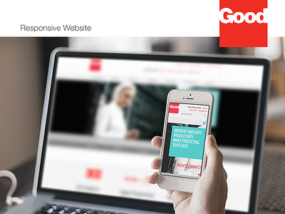 Good Technology – Responsive Website design interface mobile responsive ui ux web
