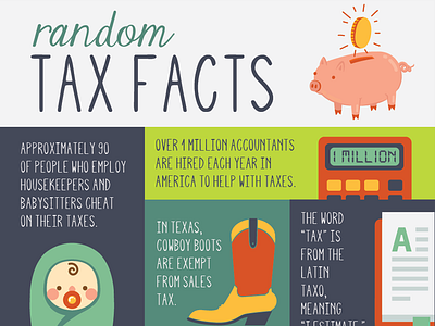 Tax Infographic 01 Preview data visualization infographic information architecture tax day taxes