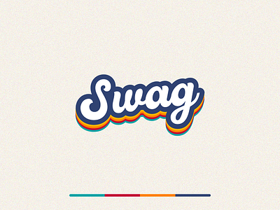 SWAG Logo brand branding clothes clothing icon identity logo typography