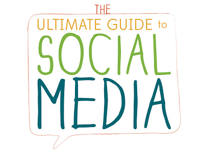 Header for a pdf guide media social
