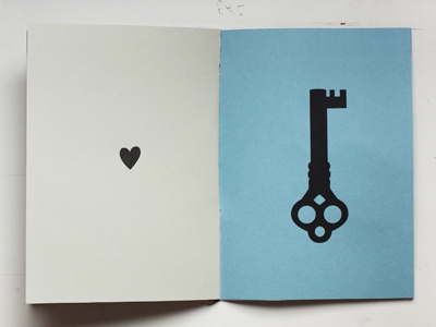 heart&key. illustration zine