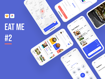 Eatme - Food Delivery App by bymsmof on Dribbble