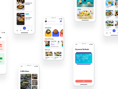 Eatme - Food Delivery App bank card banking booking clean ui finance food food app food delivery food delivery app food design food order food ordering home onboarding sign in ui ui design ui kit wallet wallet app