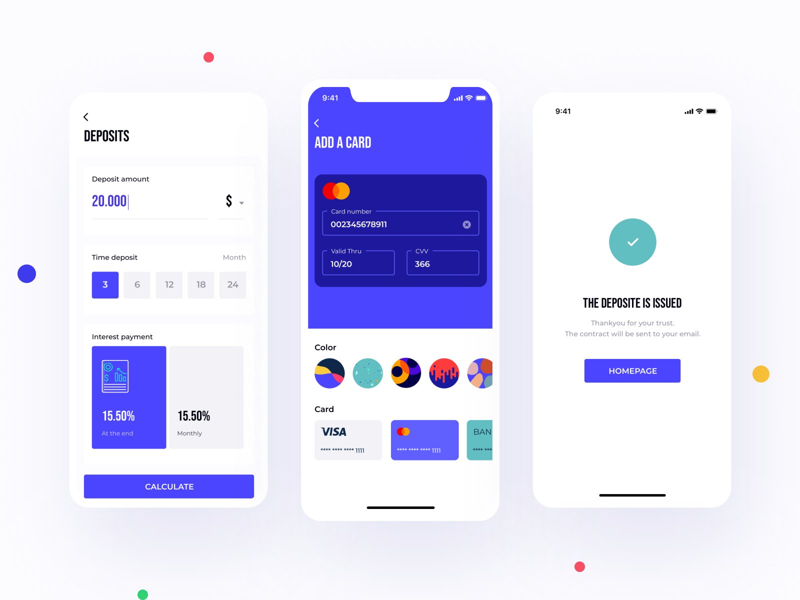 Mamoobank - Light mode & Dark mode by bymsmof on Dribbble