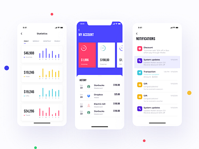 Mamoobank - Light mode & Dark mode