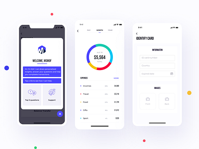 Mamoobank - Light mode & Dark mode bank app bank card banking banking app booking chart clean ui finance fintech homepage onboarding sign in splash statistics ui ui design ui kit wallet wallet app wallet ui