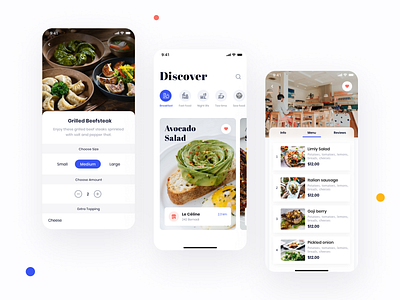 Eatme - Food Delivery App bank card booking app card cards ui clean ui finance fintech fnb food app food delivery food order food ordering grocery homepage onboarding restaurant sign in sign up ui design ui kit
