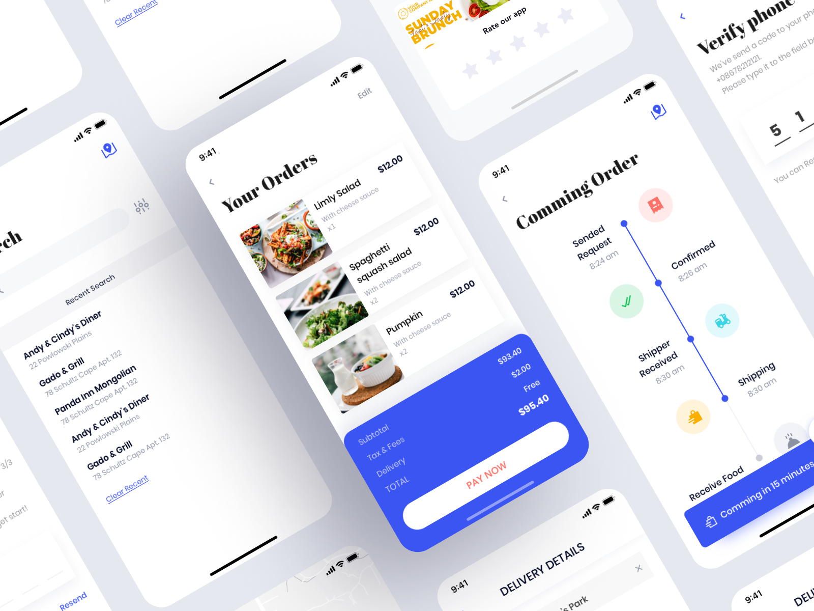 Eatme - Food Delivery App by bymsmof on Dribbble