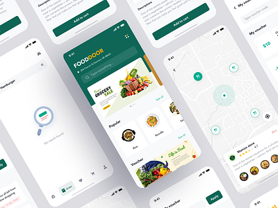 Fooddoor - Food delivery UI Kit