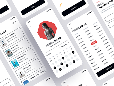 Overrun - Booking trainer mobile app & website (70+ screens) app design bank card booking clean ui design finance healthcare log in mobile app mobile design onboarding sign in trainer ui ui design ui kit user interface web design website website design