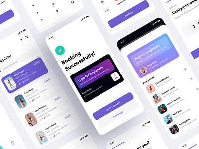 Moocare - Healthcare App appointment bank card class clean ui dark mode finance health app healthcare home illustration mobile app payment register sign in sign up template theme ui ui design ui kit