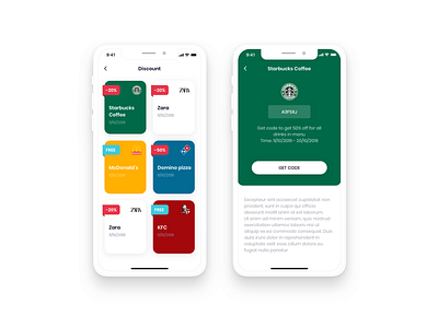 MOLLET - Wallet app UI Kit bank bank app bank card banking banking app branding clean ui coupon discount finance mobile app ui design ui kit ui ux user interface voucher wallet wallet app wallet ui wallets