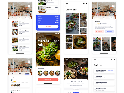 EAT ME - Food Delivery App UI Kit