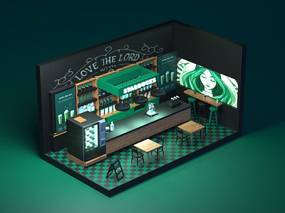 starbucks kitchen design