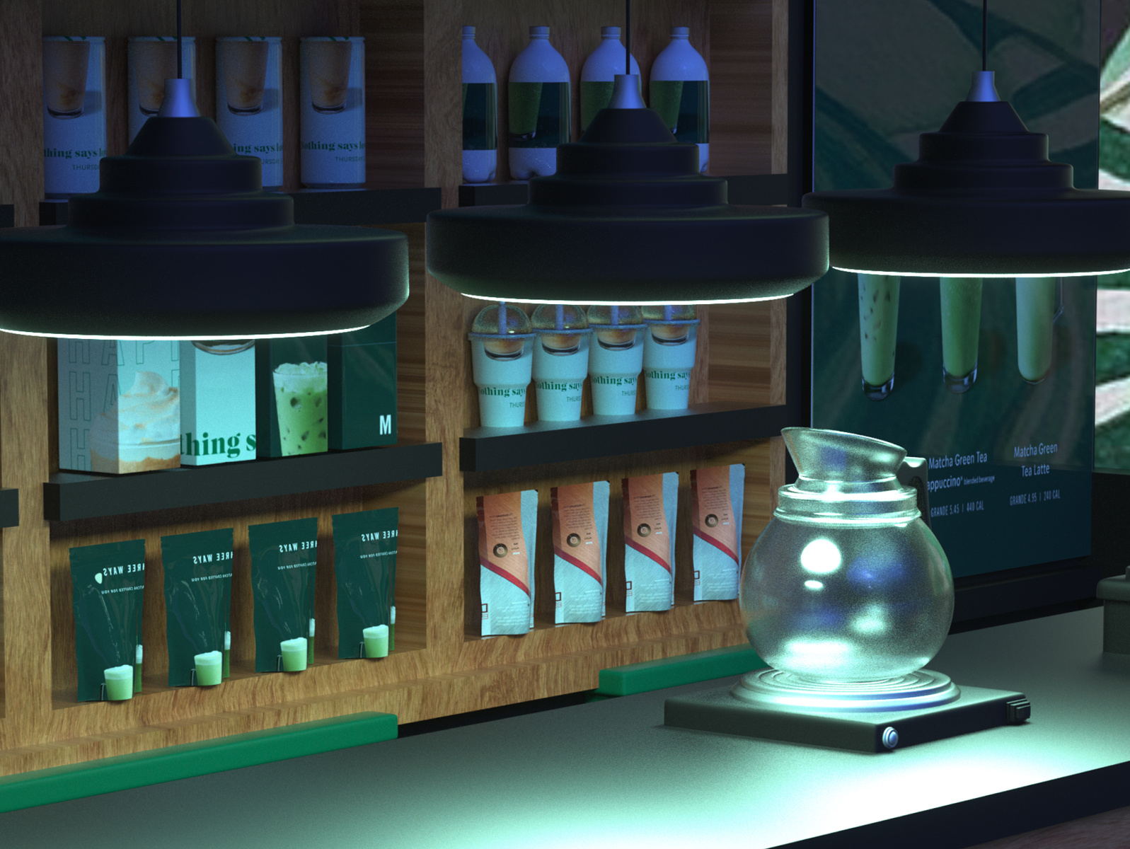 starbucks kitchen design by Salma A Mohamed on Dribbble