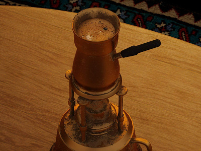 Oldish spartan-traditional coffee