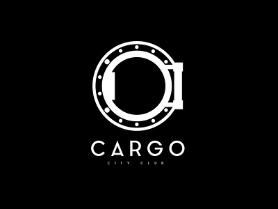> logo = cargo - city club boat branding cargo design french brand hublot illustration logo minimal montepellier porthole typography vector window