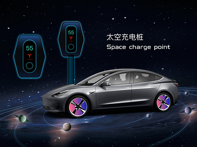 Design scheme of induction fast charging pile sketch