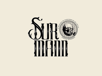 Surmann branding illustration logo