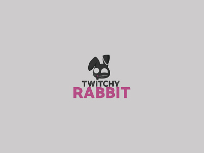 Twitchy Rabbit logo logodesign thirtylogos