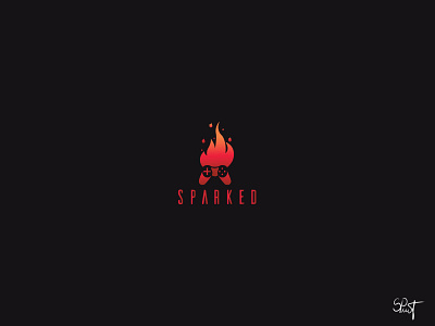 Sparked adobe design designer fire graphicdesign graphicdesigner logo logodesign news photoshop thirtylogos videogames