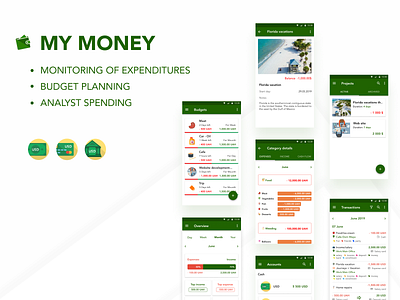 UX/UI My Money App