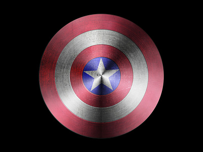 Captain America Shield in Photoshop