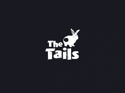 The Tails - Punk Band Logo band branding bunny free time friends fun logo logo design logotype music punk punk rock punkrock