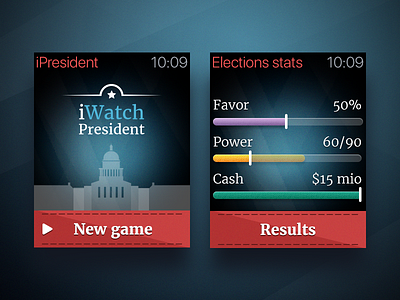 Apple Watch Game app apple election game ipresident president trump watch