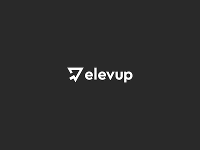 My new job @elevup branding company elevup logo mark