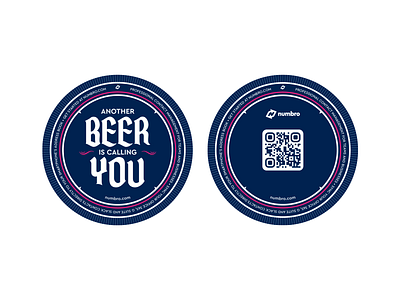 Numbro Beer Coasters