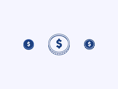 Coin Icon Pack coin icon illustrator money tutorial vector