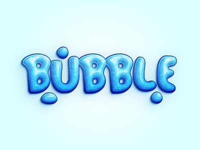 Bubble Font Text bubble font illustrator text tutorial vector