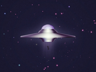 UFO Illustration illustration illustrator tutorial ufo vector