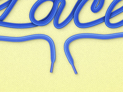 Laces Text