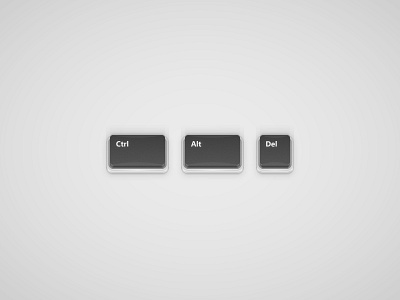 3D Buttons 3d button illustrator keyboard tutorial vector