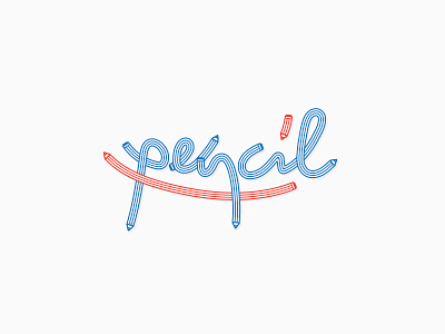 Pencils Text illustrator pattern brush pencil text tutorial