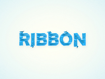 Wrapped Ribbon Text illustrator ribbon text tutorial vector wrapped