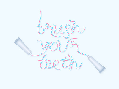 Toothpaste Text