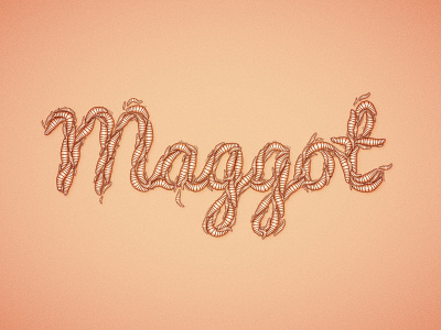 Maggot Text illustrator maggot text tutorial vector