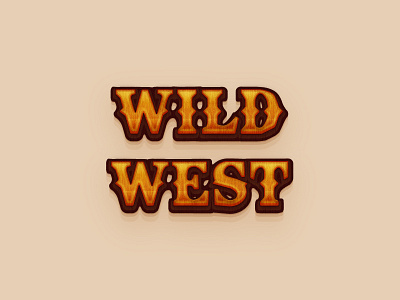 Western Text illustrator text tutorial vector western