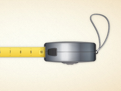 Tape Measure Illustration illustration illustrator measure tape tutorial vector