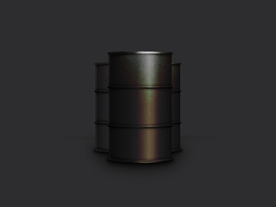 Oil Barrel Illustration barrel illustration illustrator oil tutorial vector