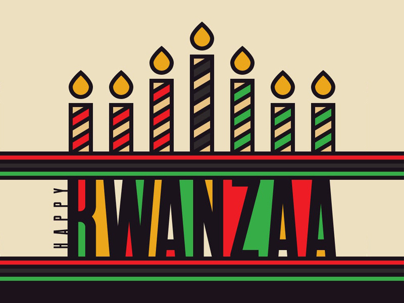 Kwanzaa Candle Text Effect vector candle kwanzaa text tutorial illustrator