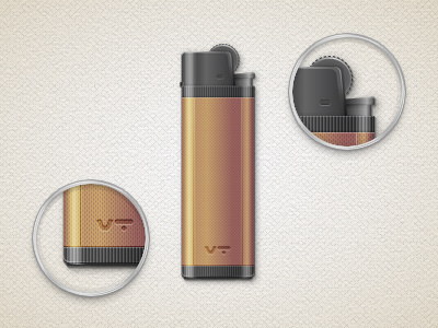 Lighter Illustration illustration illustrator lighter tutorial vector