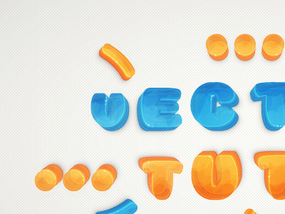 Colorful 3D Text Effect