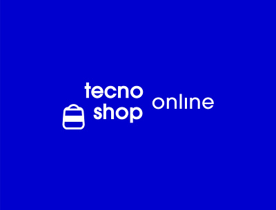 TecnoShop Online - Logo redesign colors design flat graphic icon illustration illustrator cc shape vector white