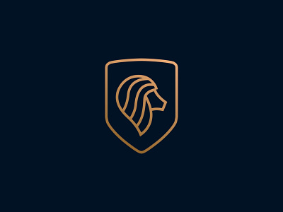 Lion Shield Logo